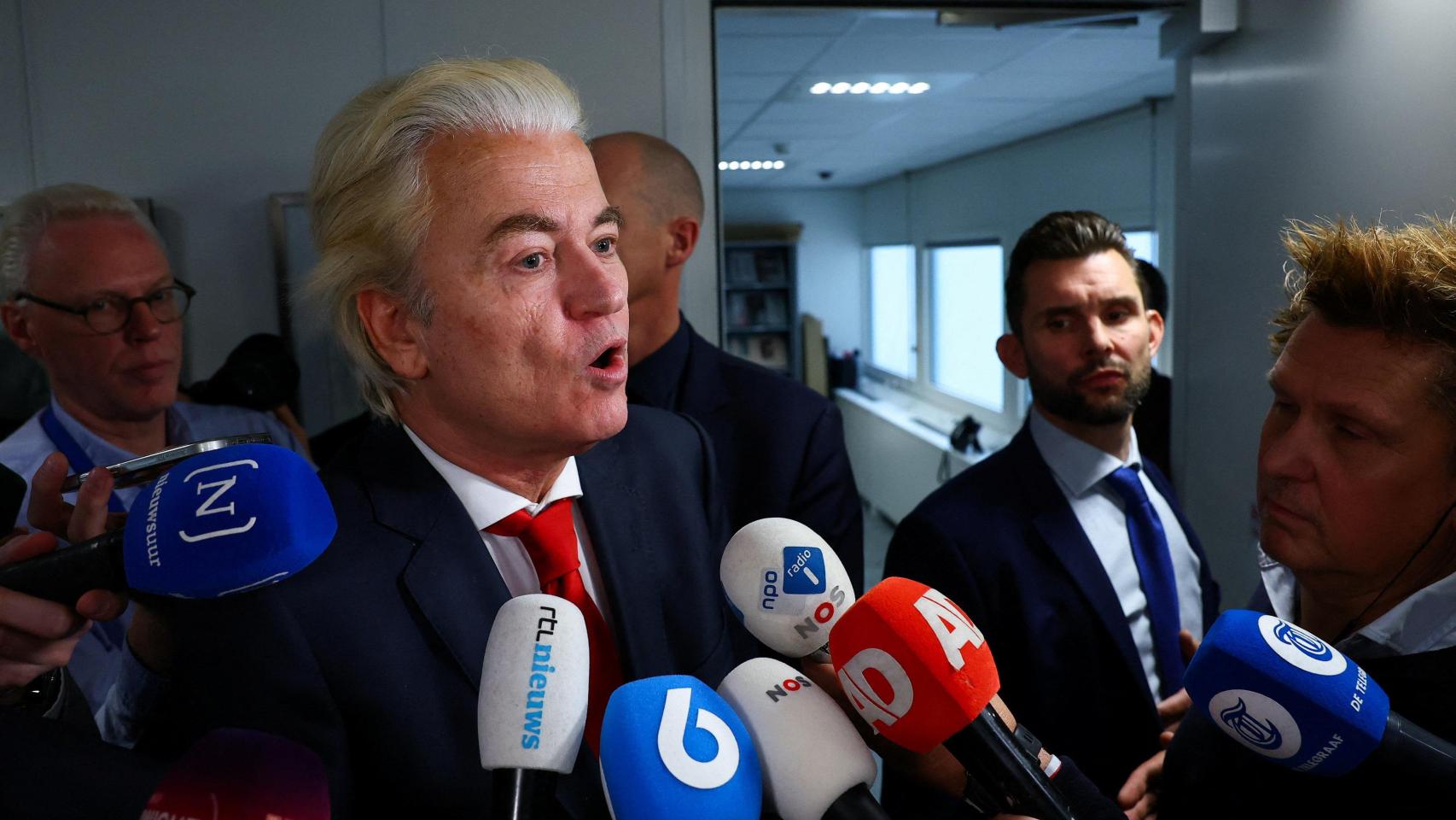 El líder de la ultraderecha neerlandesa Partido por la Libertad (PVV), Geert Wilders.