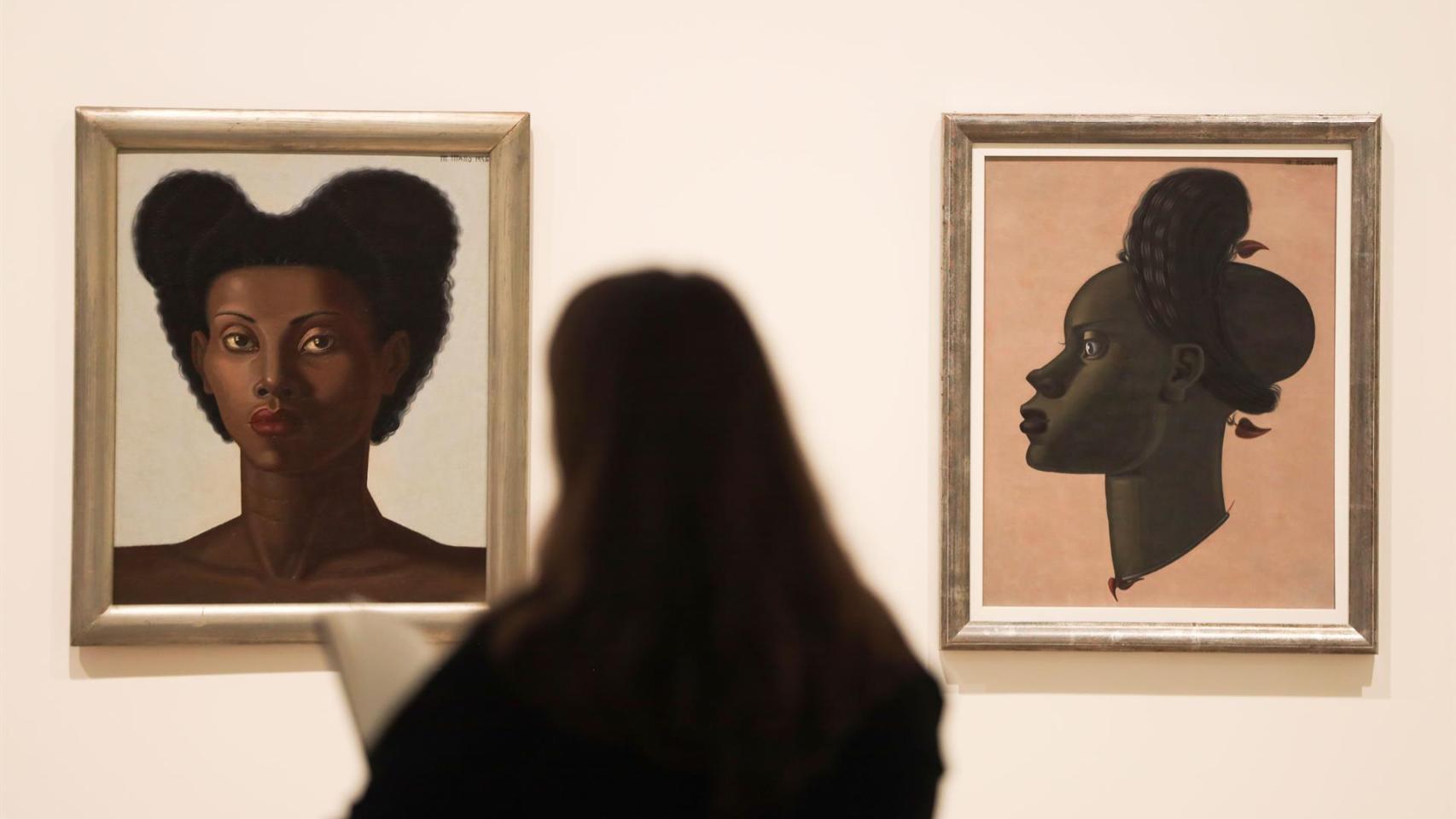 Imagen de archivo de una exposición con obras de Maruja Mallo en el Centro Botín.