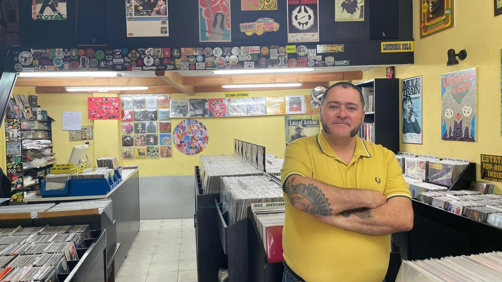 Quino en el Honky Tonk de Vigo.