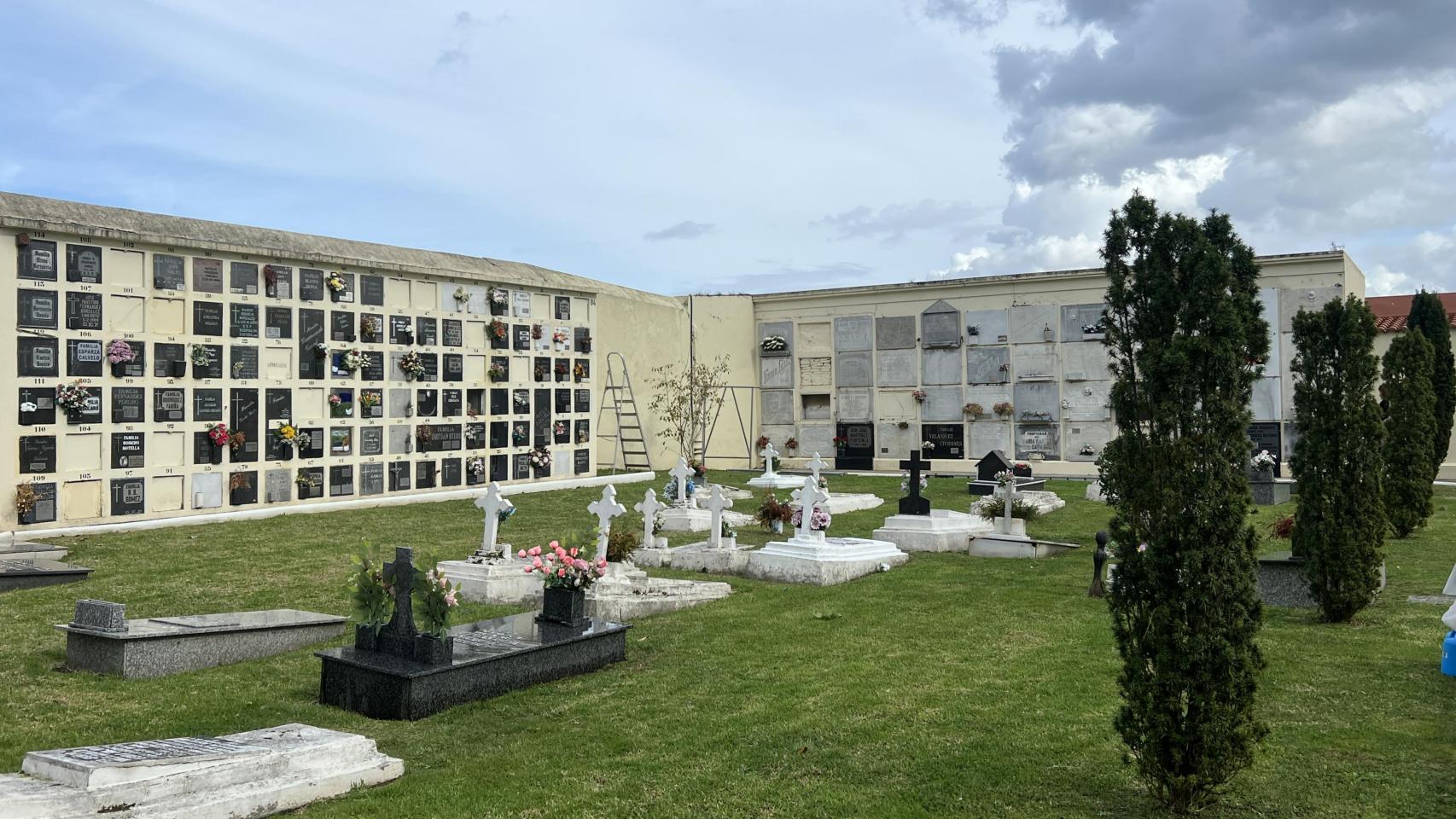 Cementerio de San Amaro en el día de Todos los Santos.