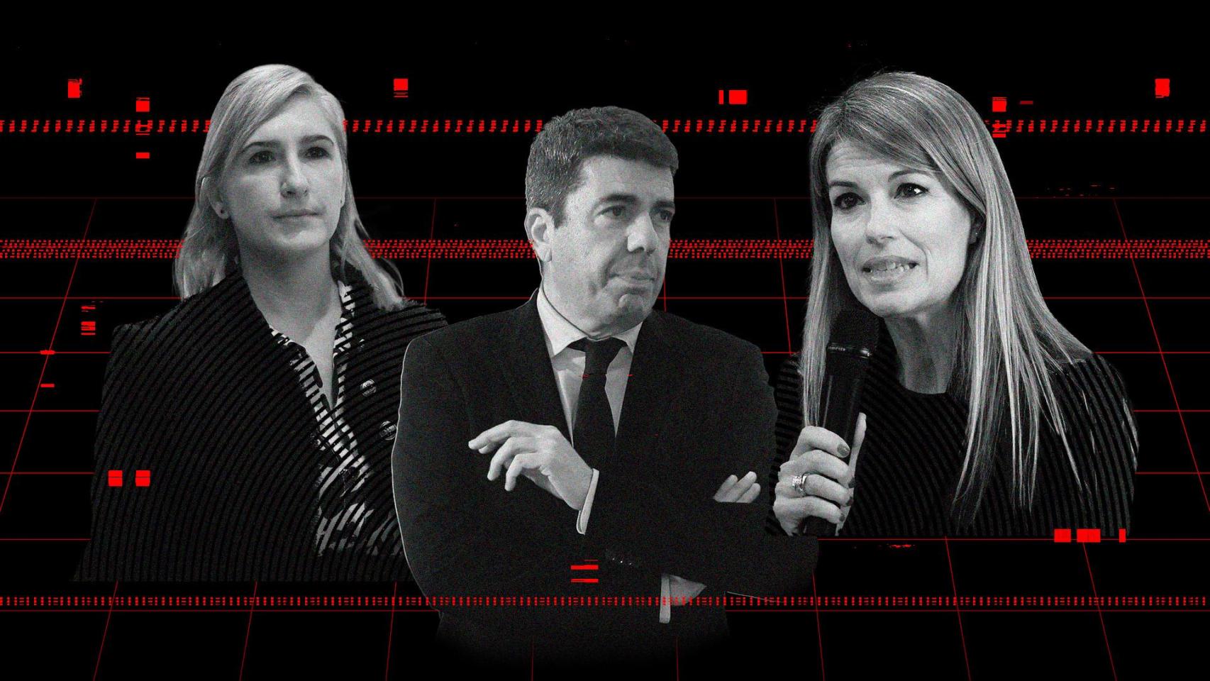 Salomé Pradas, Carlos Mazón y Maribel Vilaplana. Arte EE