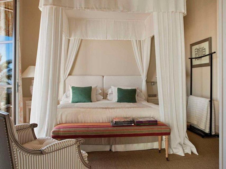 Suite del Hotel Finca Cortesín Golf & Spa, en la localidad malagueña de Casares.