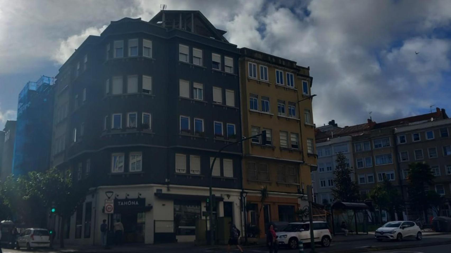 El edificio Pedreira de A Coruña