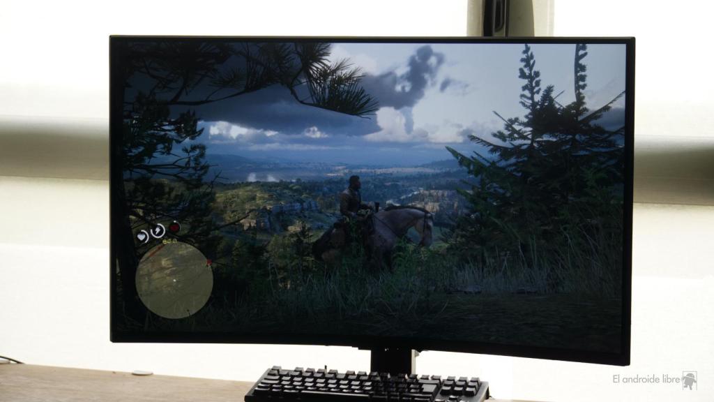 Red Dead Redemption 2 y el Odyssey G7