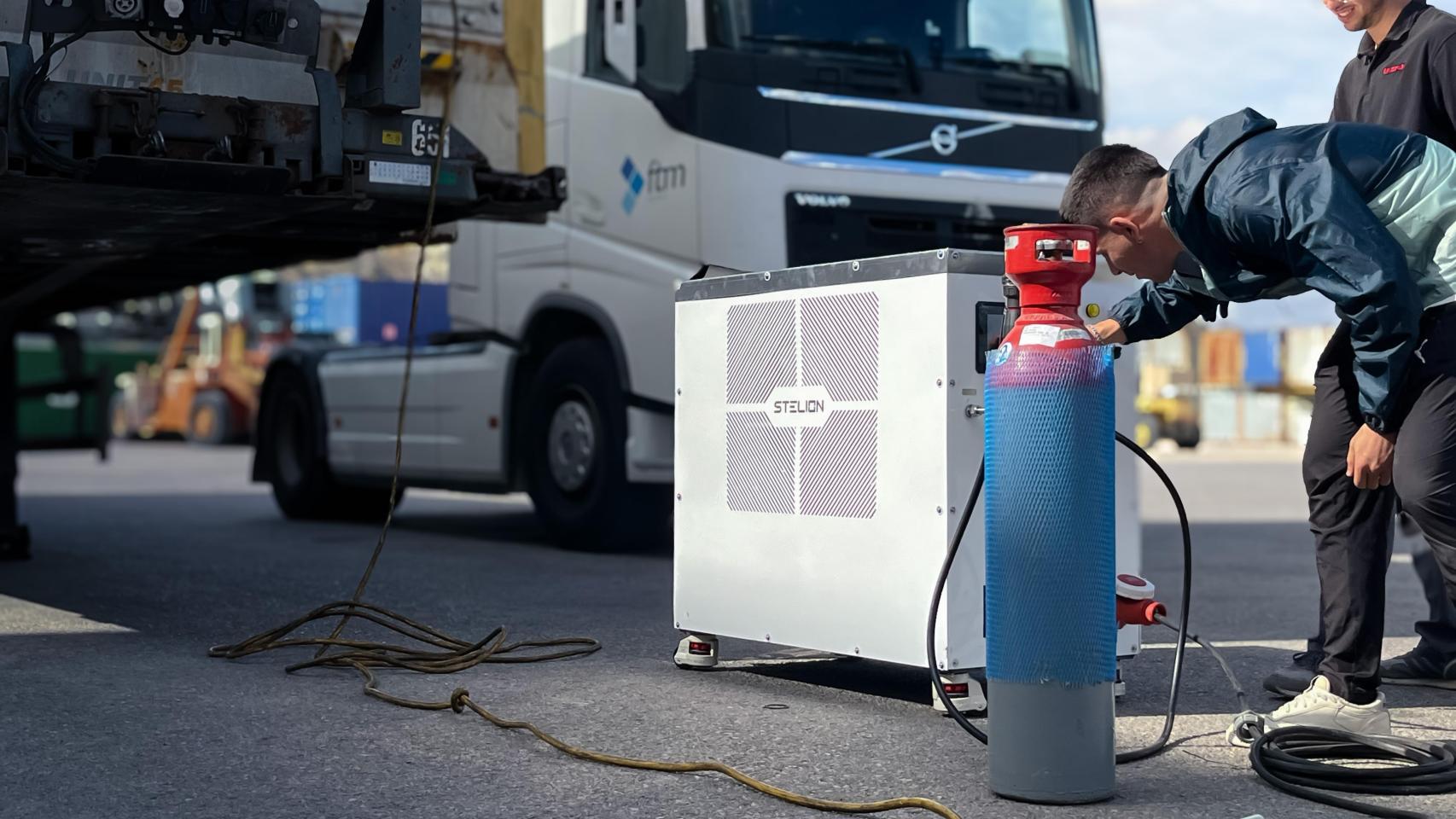 El proyecto pionero de Hydros Power es una alternativa real, totalmente viable a las soluciones actuales de diésel, para la logística refrigerada.