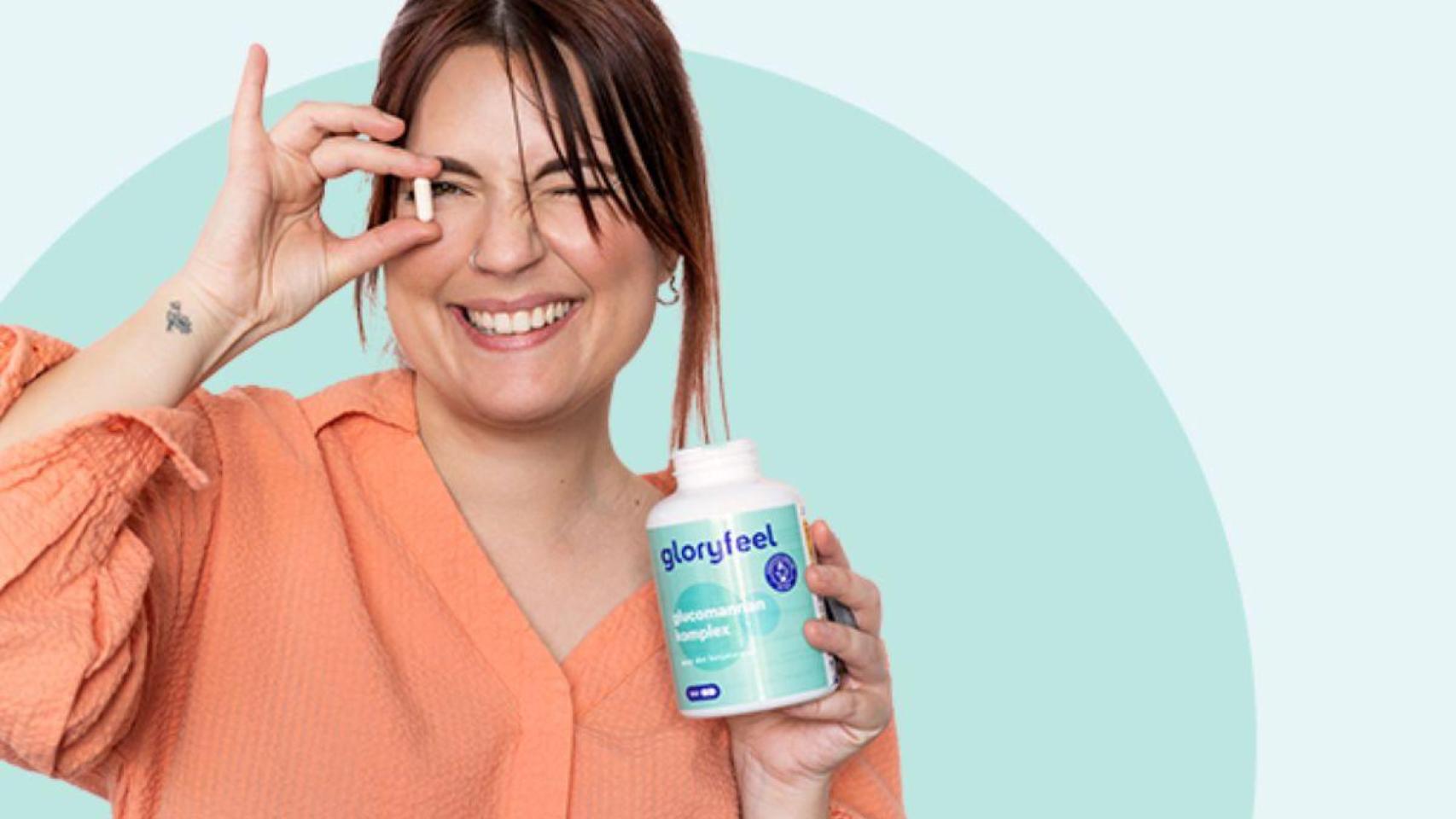 Suplemento ácido hialurónico + colágeno Gloryfeel