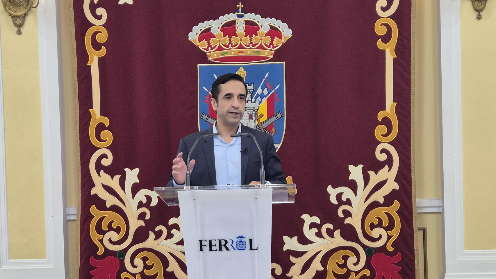 El alcalde de Ferrol, José Manuel Rey Varela.