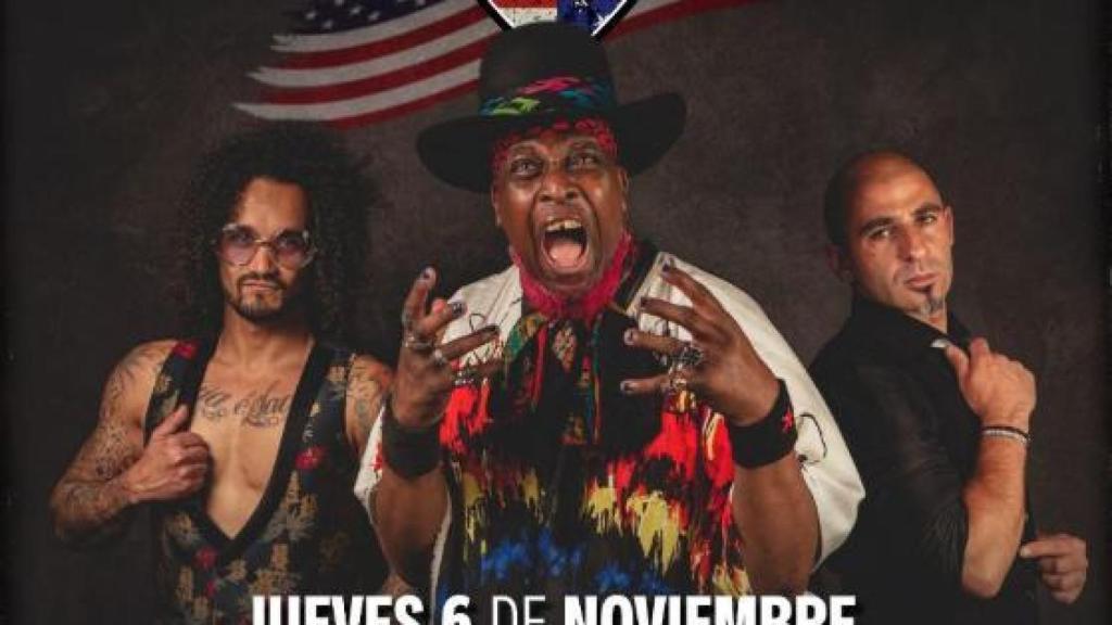 El trío americano Lord Bishop.