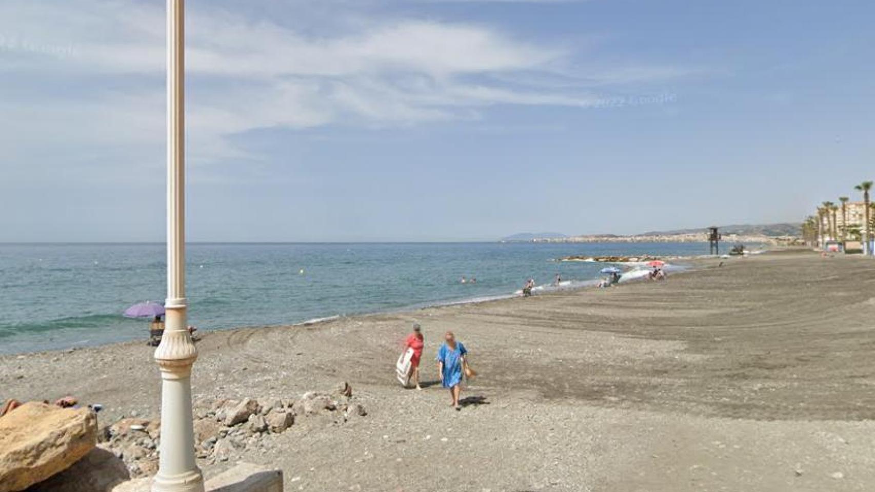 Playa de La Mezquitilla.