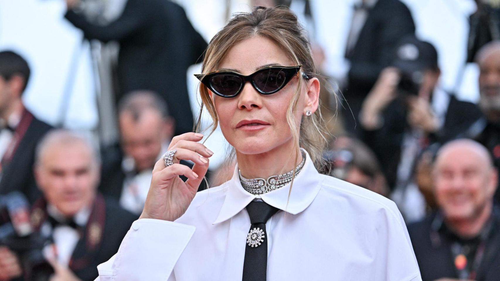 Clotilde Courau, en el Festival de Cannes de 2023.
