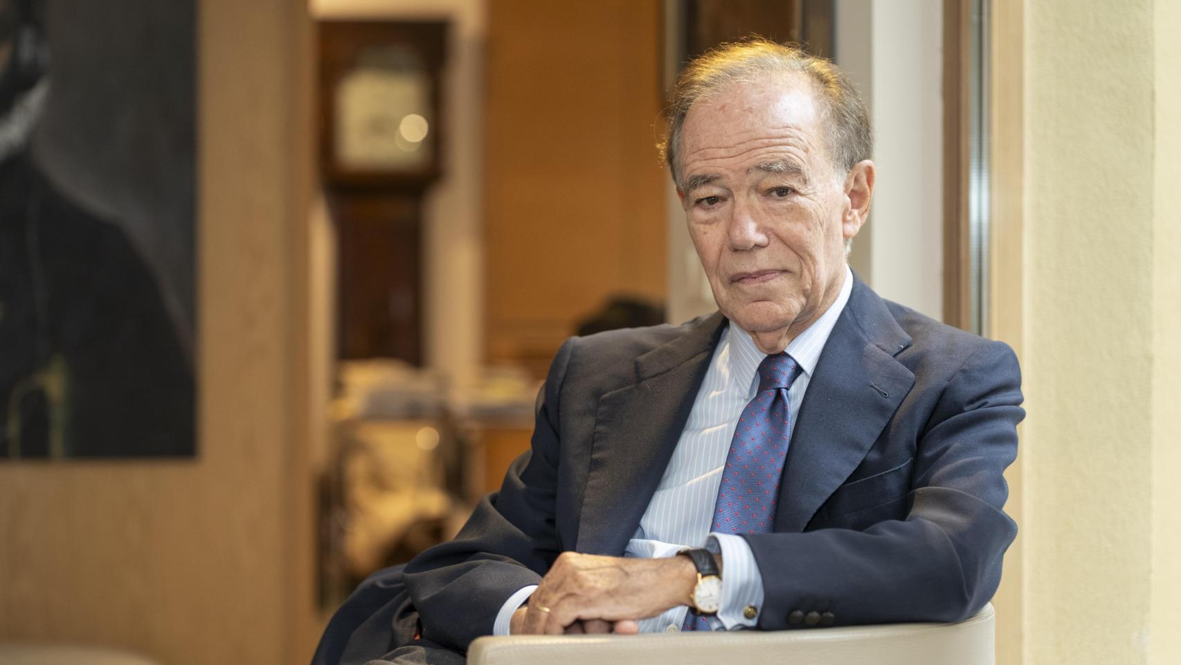 Gregorio Marañón en su despacho de Madrid. Foto: Rodrigo Mínguez