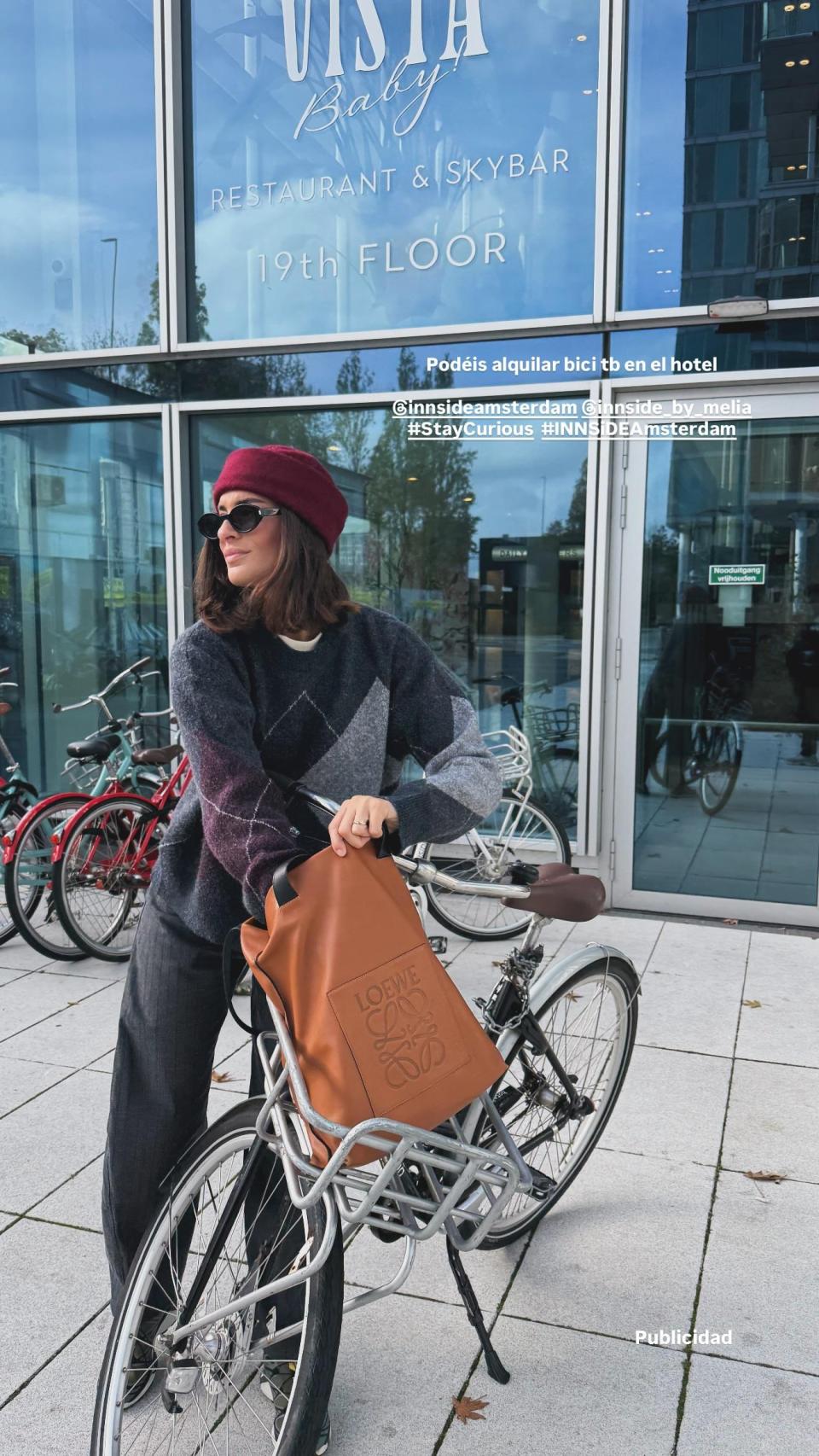 Susana Molina, en una 'story' de Instagram.