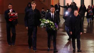 El emotivo homenaje del Real Madrid a Diogo Jota en las afueras de Anfield