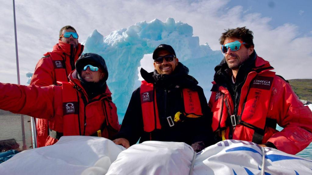 Pepe Ivars, Albert Bosch, Miguel Ángel Tobías y David Espallargas en documental 'Life’s Ice'.