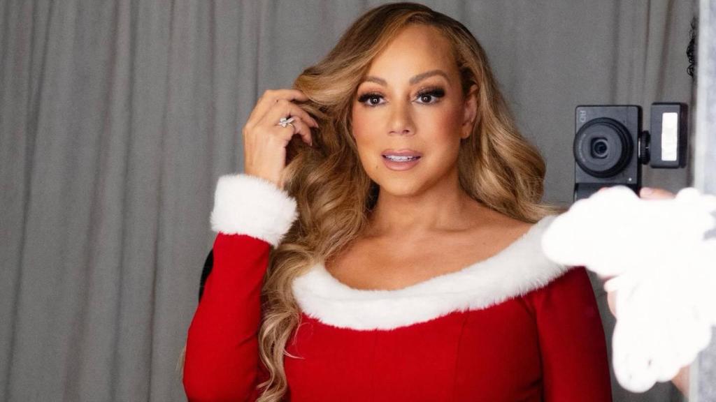 Mariah Carey, en una imagen de redes sociales.