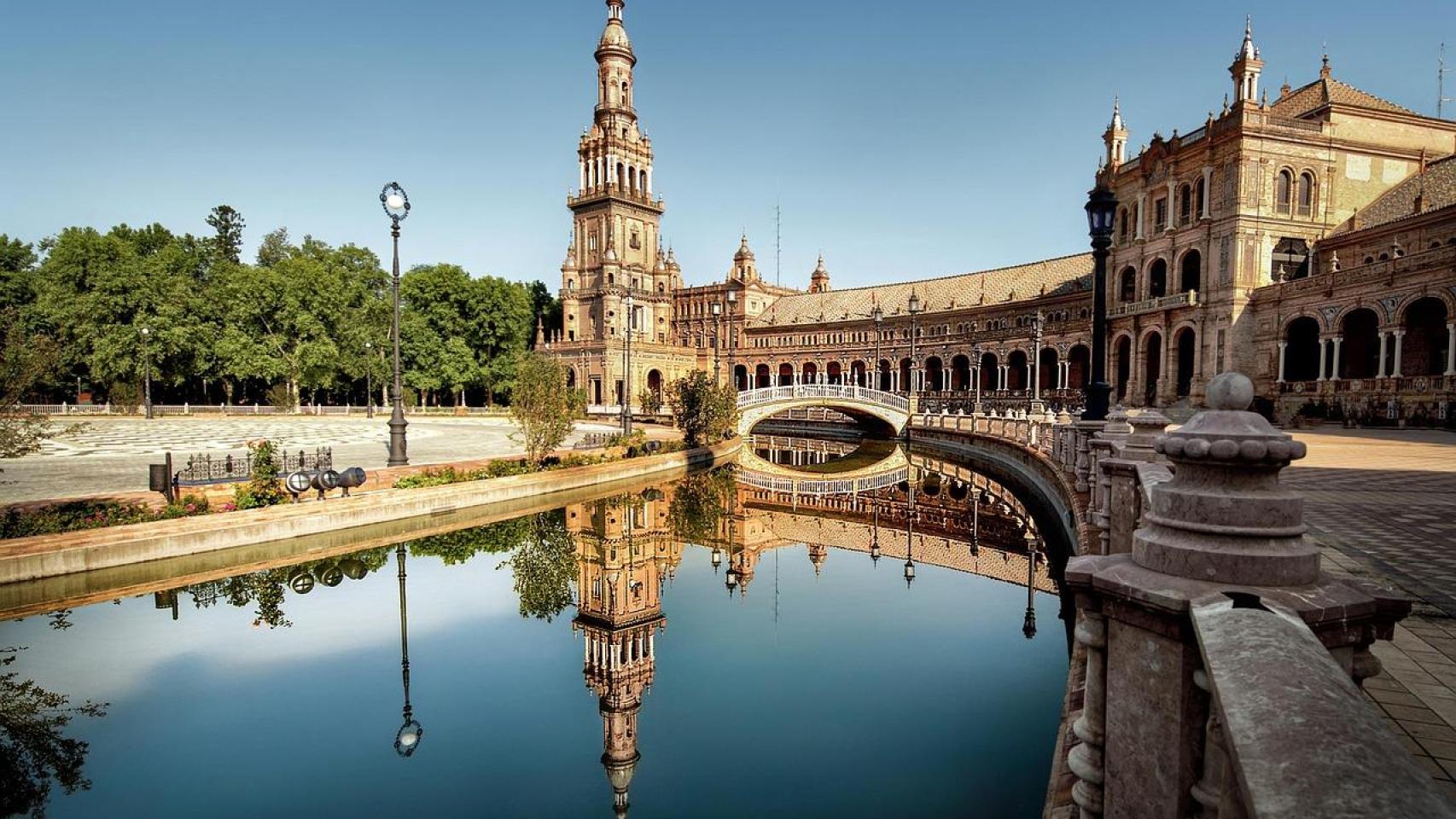 Plaza de España de Sevilla.