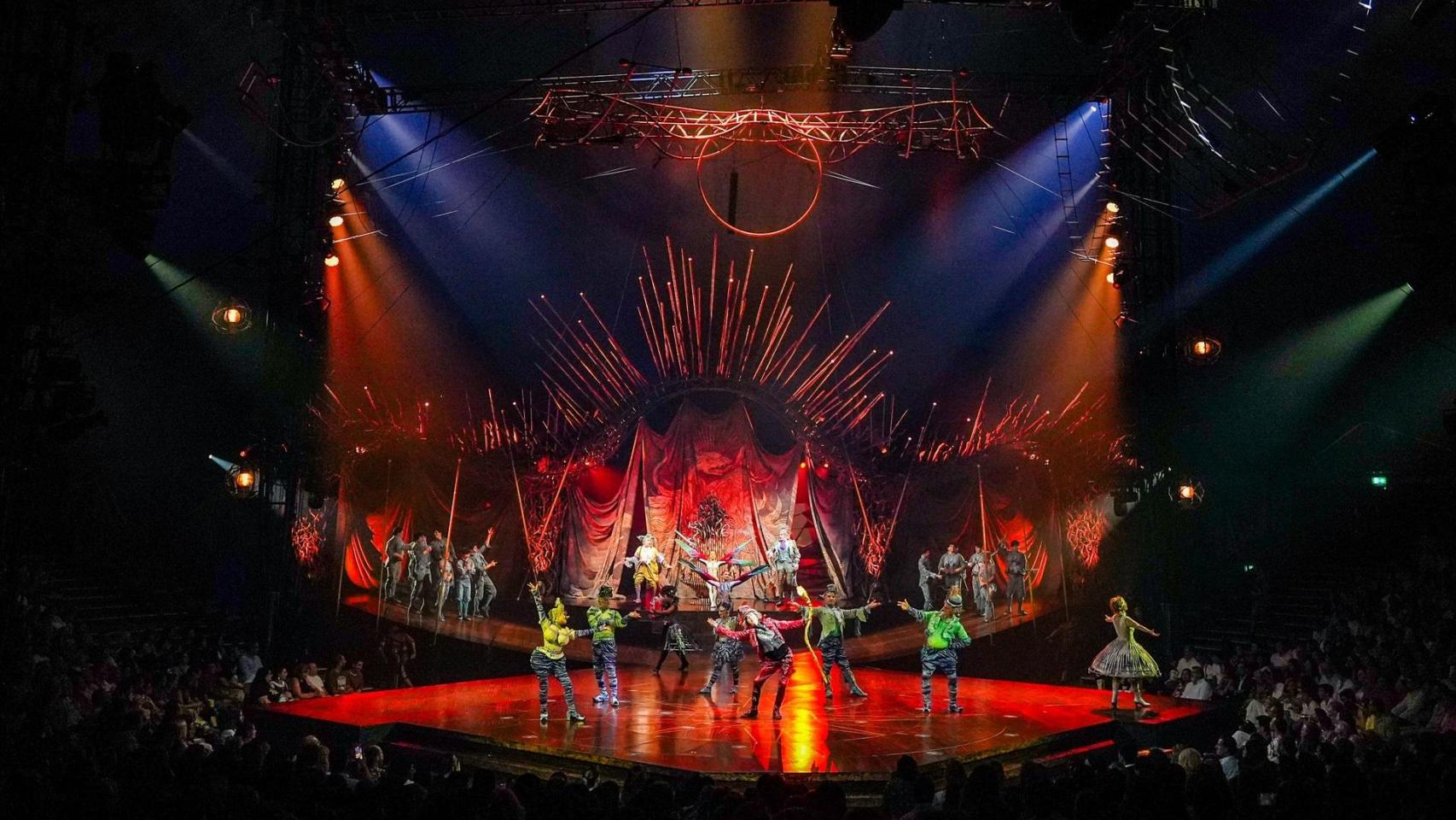 Imágenes de El Circo del Sol en Sevilla en el año 2024.