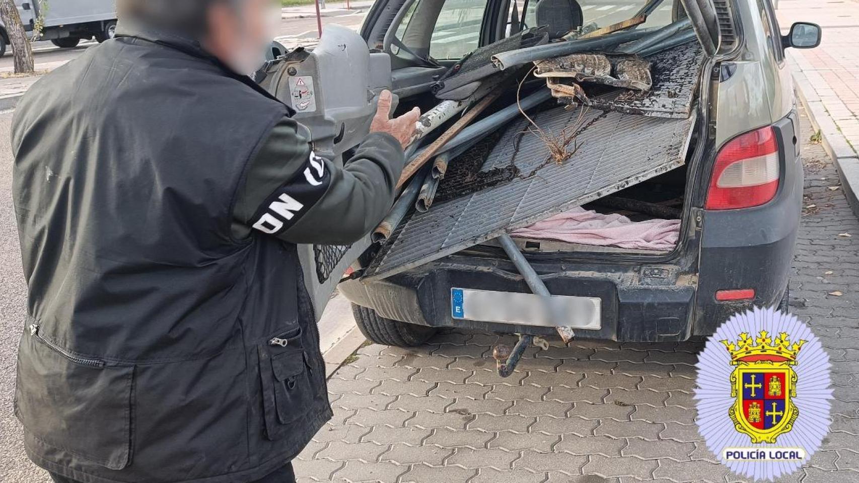 Imagen del vehículo denunciado.