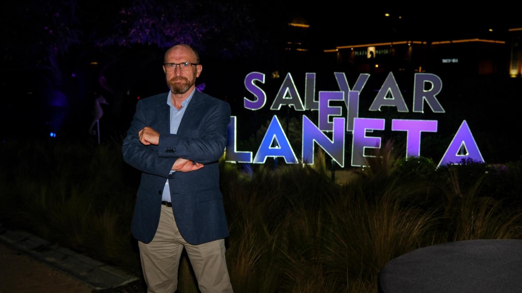 Juan Rafael Perea, gerente del centro comercial Plaza Mayor.