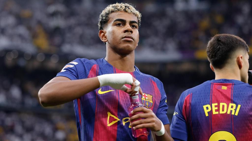 Lamine Yamal, antes del Clásico en el Santiago Bernabéu