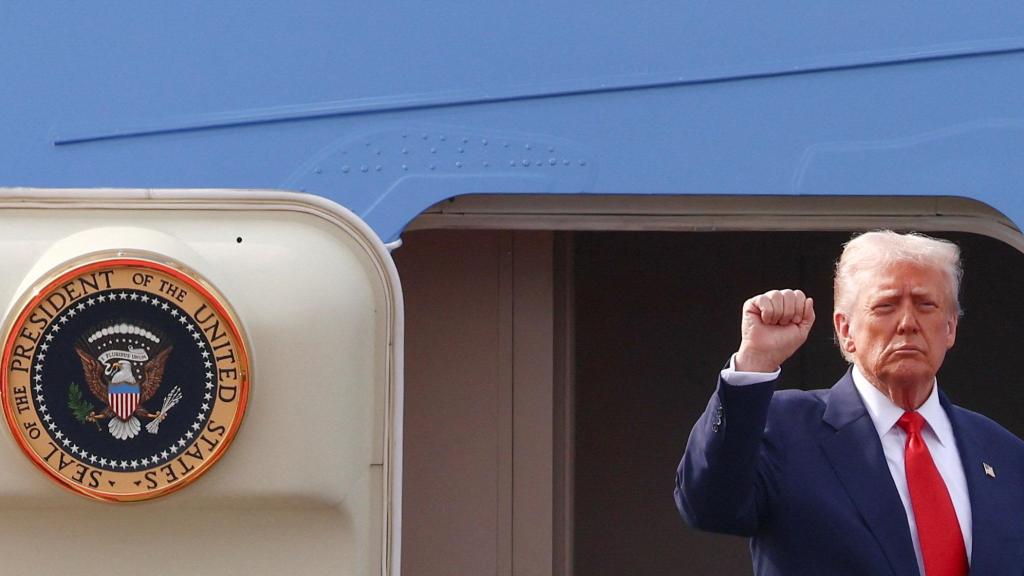 Donal Trump el pasado 30 de octubre en Corea del Sur.