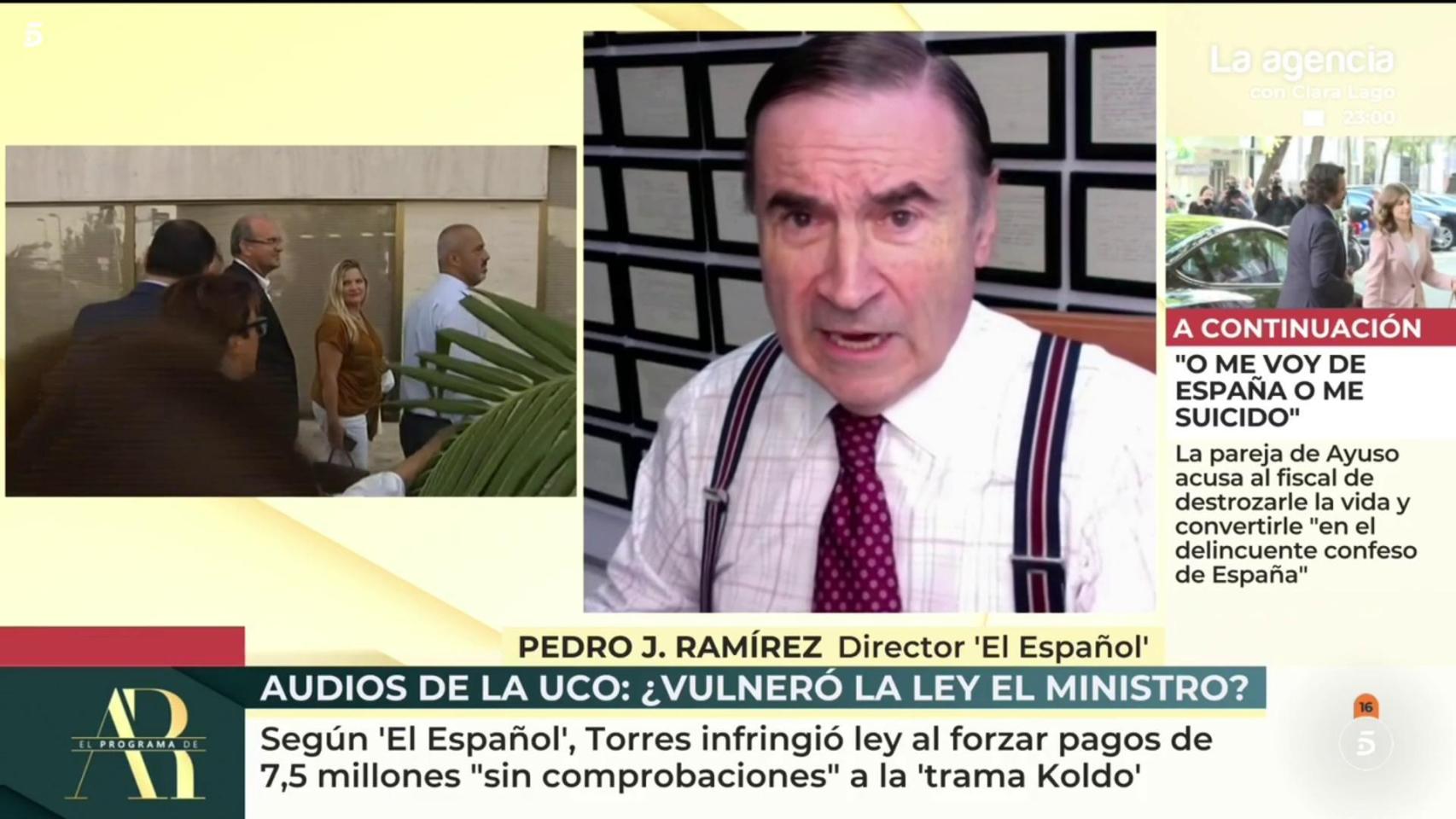 Pedro J.: Ángel Víctor Torres perjudicó a los canarios para beneficiar a la trama de su jefe Ábalos y encima alardea de ello