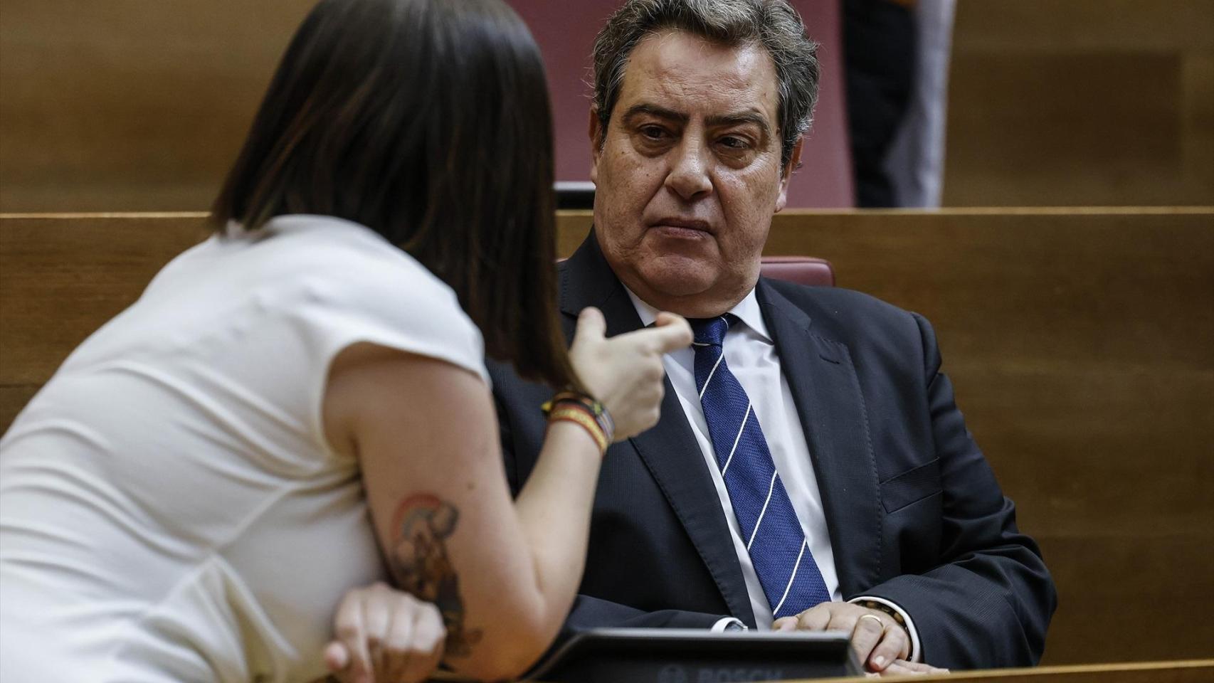 José María Llanos, portavoz de Vox en Les Corts. Rober Solsona / EP