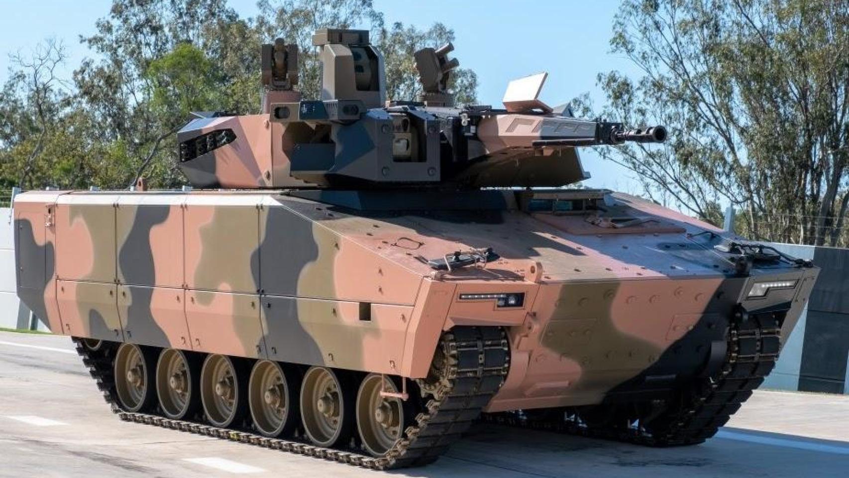 Vehículo blindado modelo Lynx KF-41 con torre Lance