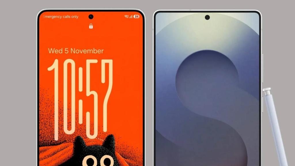 Samsung Galaxy S26 Utra (izquierda) y Samsung Galaxy S25 Ultra (derecha)