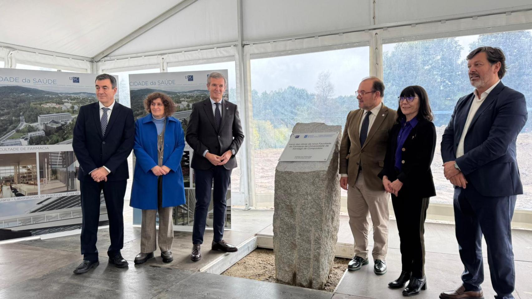 La futura Facultad de Farmacia de la Universidad de Santiago de Compostela ya está en marcha