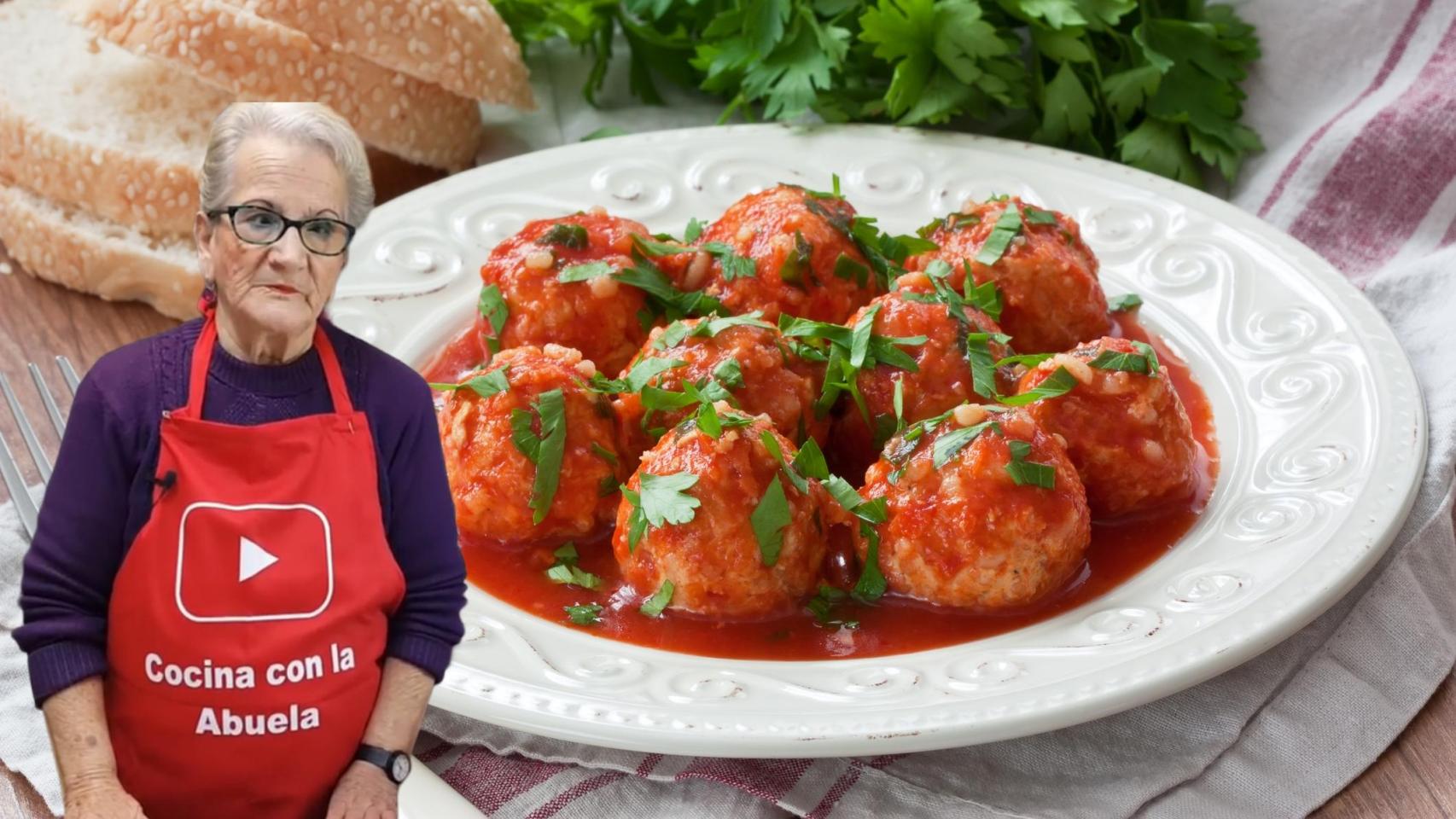 La abuela Alfonsa en un montaje de El Español