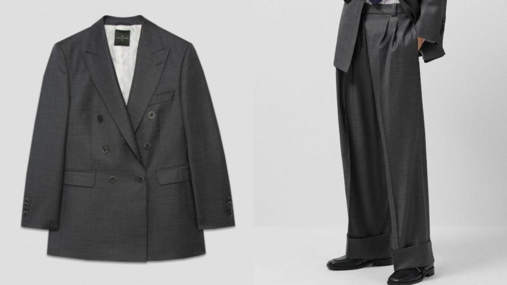 Traje de Nieves Álvarez firmado por Roberto Merino.