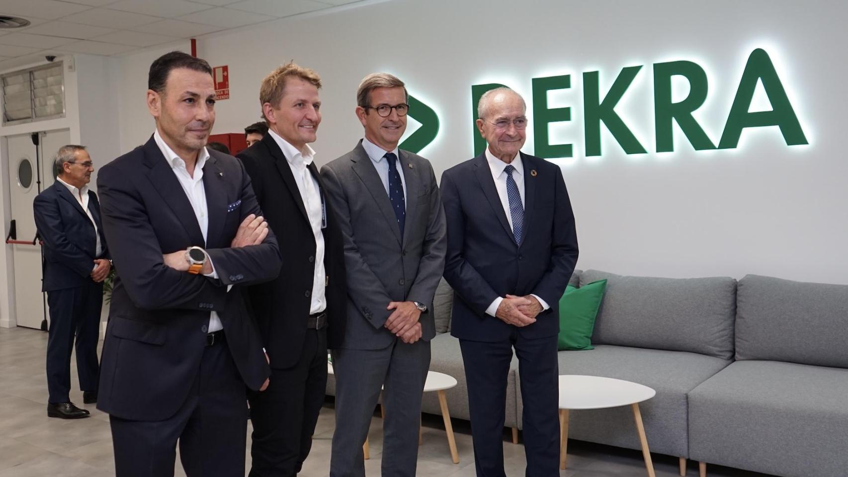 Fernando Hardasmal, Peter Laursen, Jorge Paradela y Francisco de la Torre en la presentación.