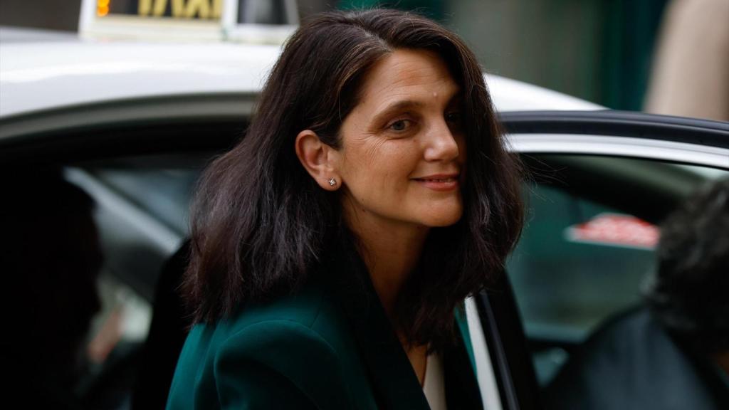 Pilar Sánchez Acera, a su llegada al Tribunal Supremo, este miércoles en Madrid.