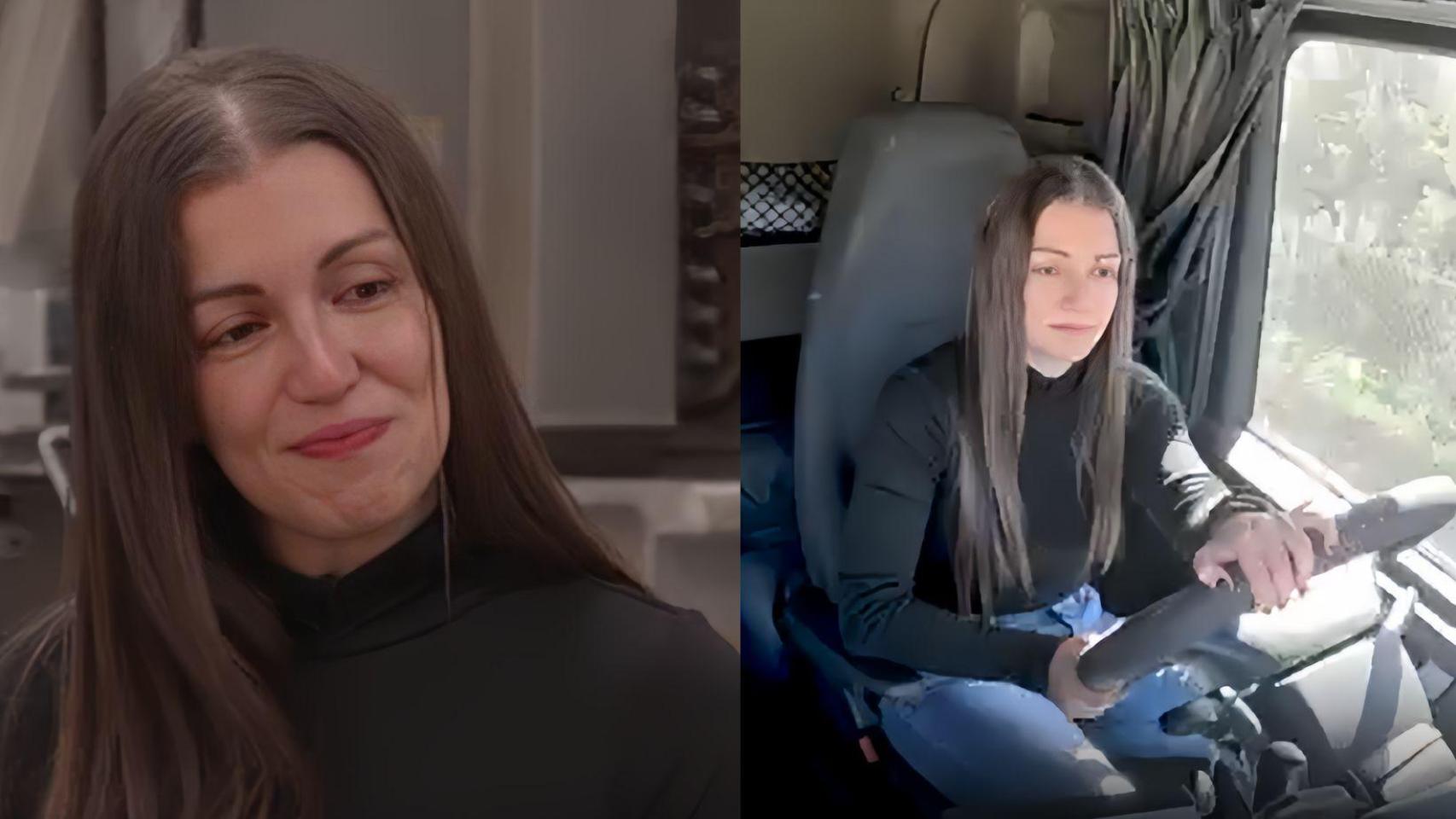 Nadia Nicolino, camionera.