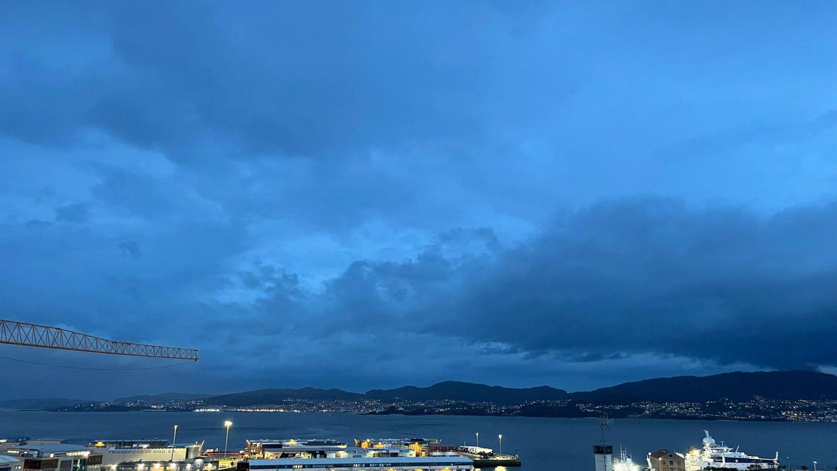 Imagen de la ría de Vigo a 5 de noviembre de 2025.