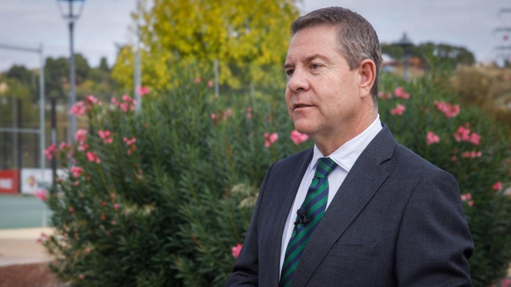 El presidente de Castilla-La Mancha, Emiliano García-Page.