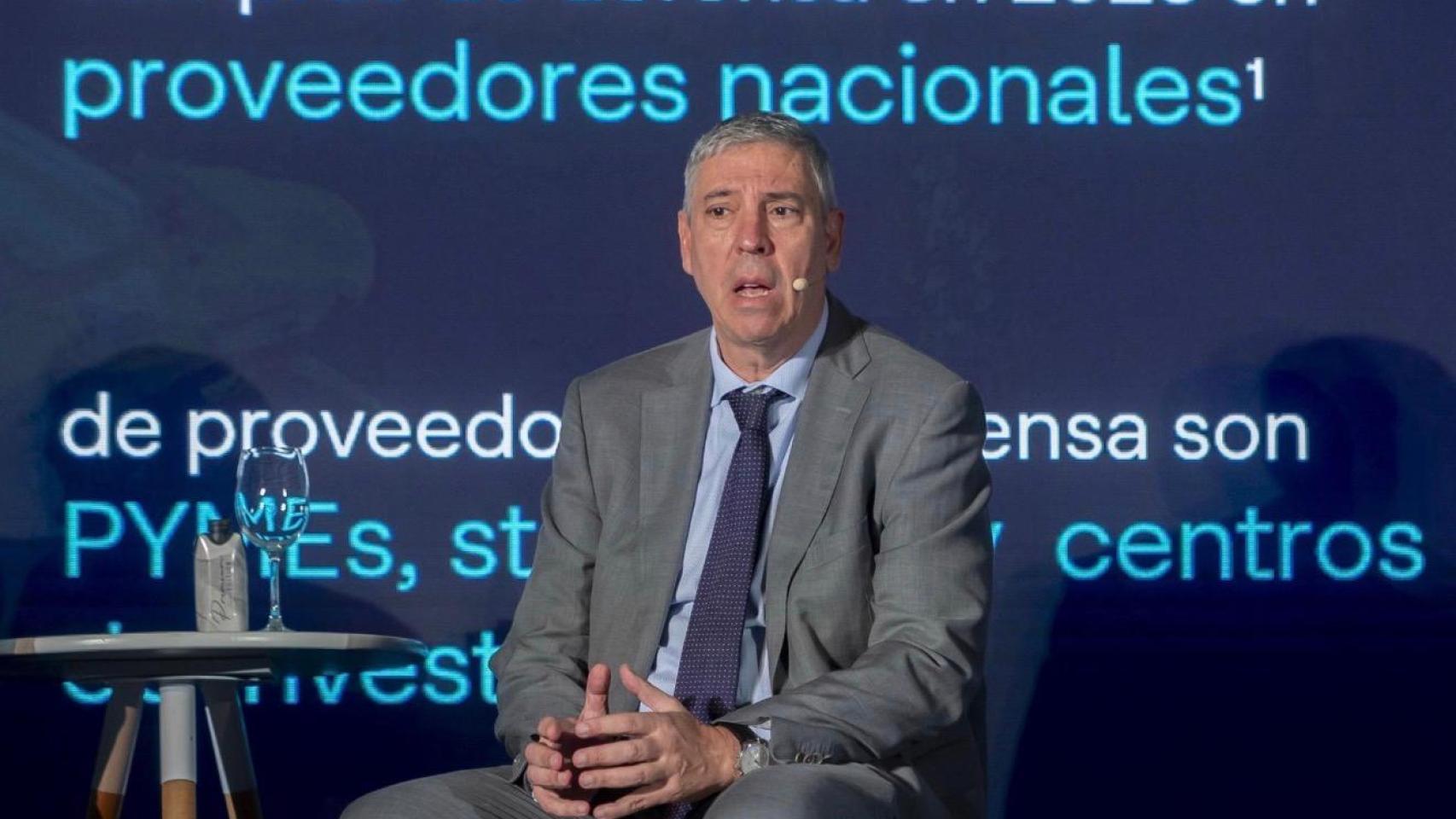 De los Mozos (Indra) defiende priorizar cumplir capacidades y no centrarse en un porcentaje en gasto militar.