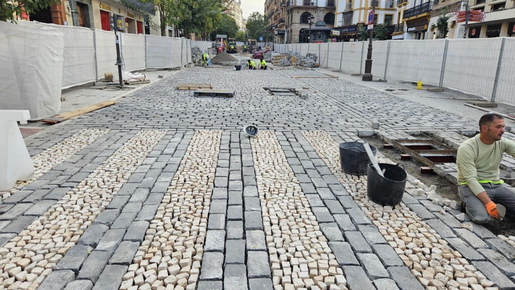 Así se encuentran las obras de La Campana