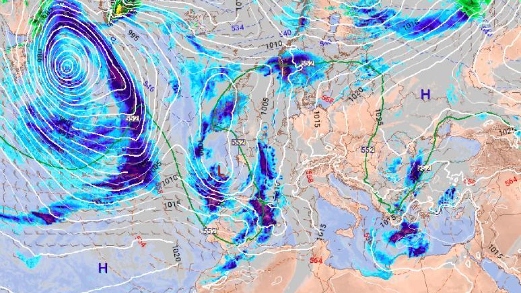 Llegan el frío y la nieve a España: la Aemet alerta de un bajón de temperaturas de 12 ºC menos en estas zonas