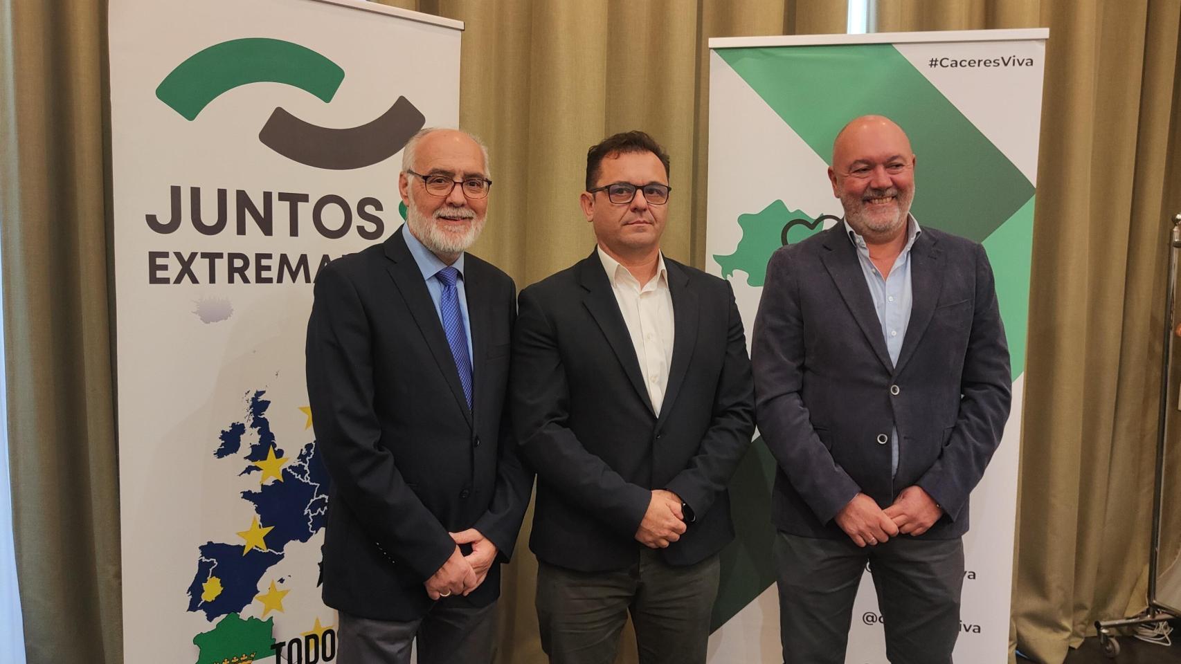 Juntos por Extremadura se presenta a las elecciones del 21D con el objetivo de convertirse en la  llave  de la Asamblea