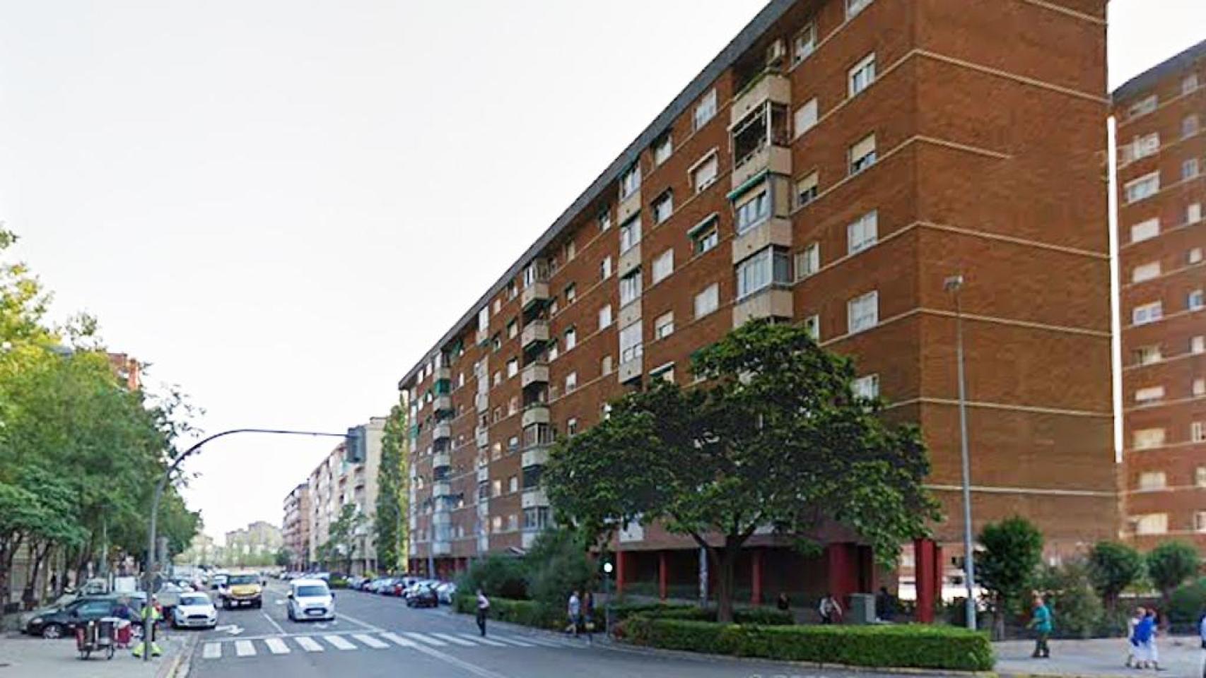 Calle Pío del Río Hortega en Valladolid