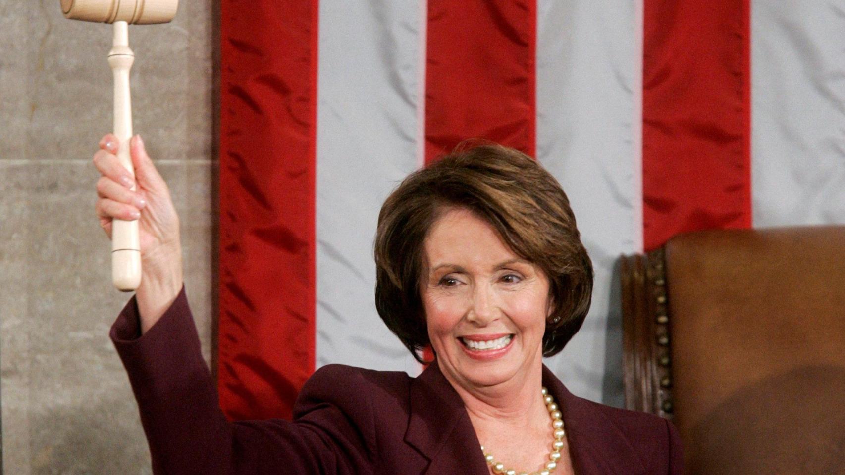 La expresidenta de la Cámara de Representantes del Congreso de Estados Unidos Nancy Pelosi.
