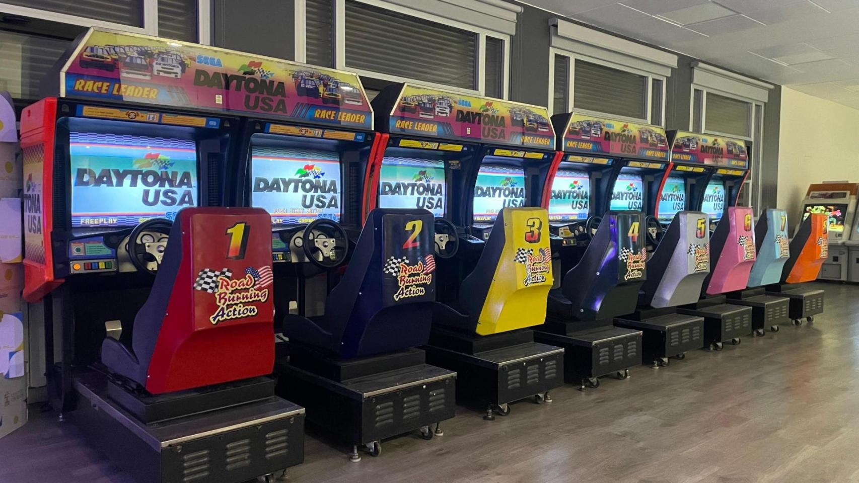 Máquinas de Daytona USA.