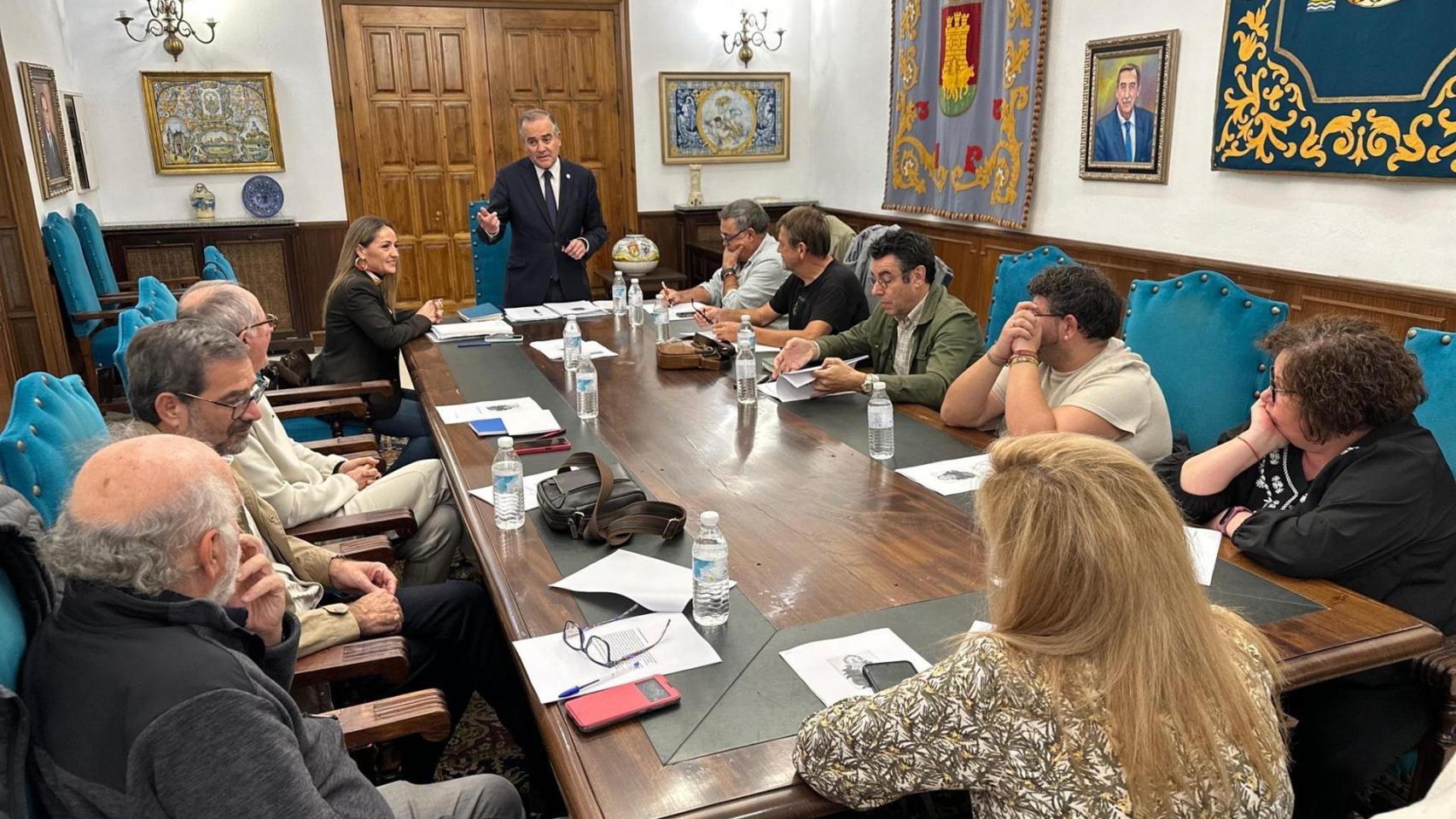 Comisión de Mondas. Foto: Ayuntamiento de Talavera.