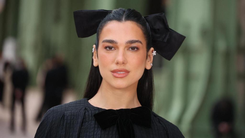 Dua Lipa, en la Semana de la Moda de París.