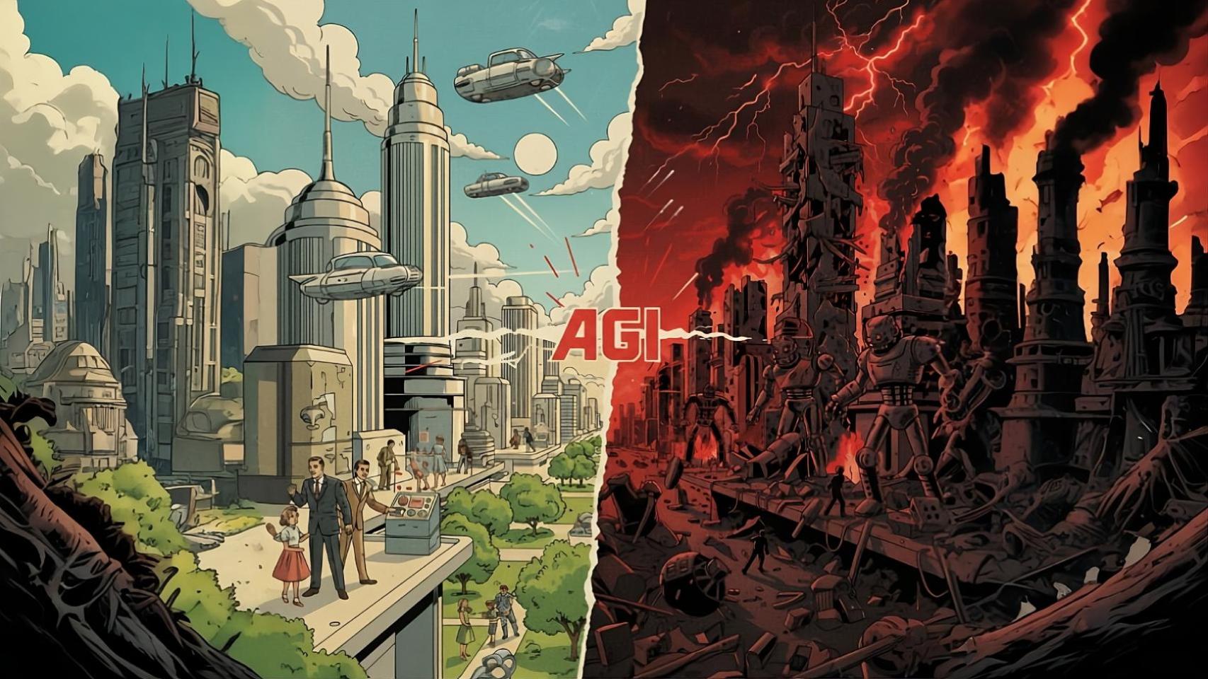 Utopía feliz o apocalipsis digital: qué es la AGI y por qué es la inteligencia artificial que puede cambiar la vida humana