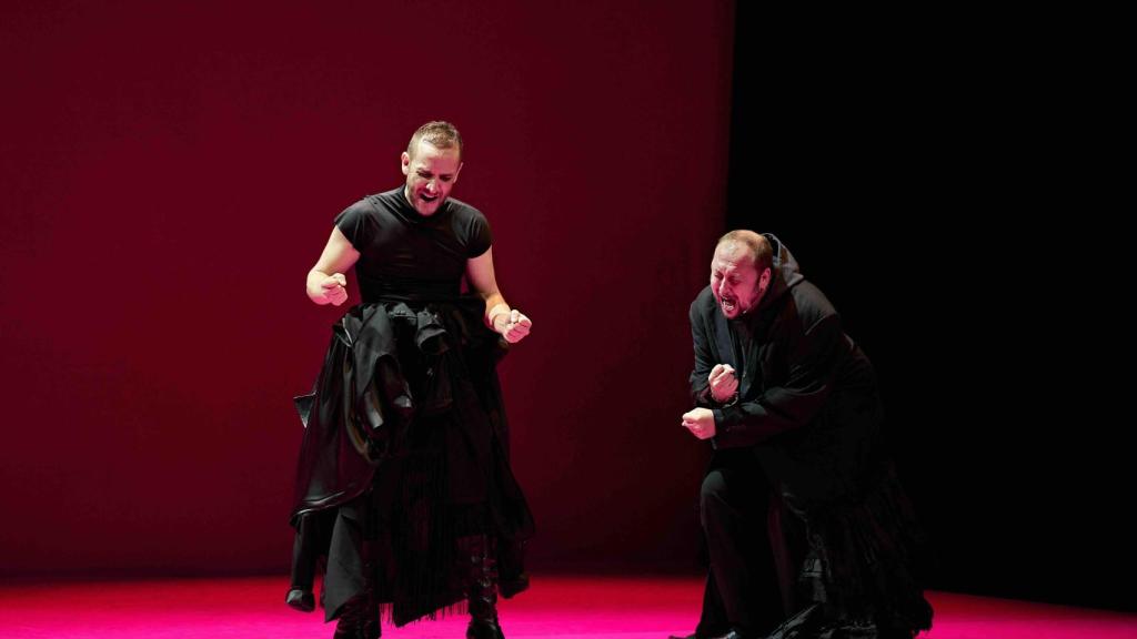 El bailaor y coreógrafo Manuel Liñán en uno de sus espectáculos.