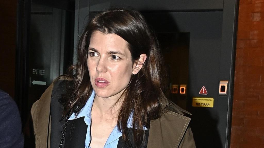 Carlota Casiraghi en su última visita a Madrid.