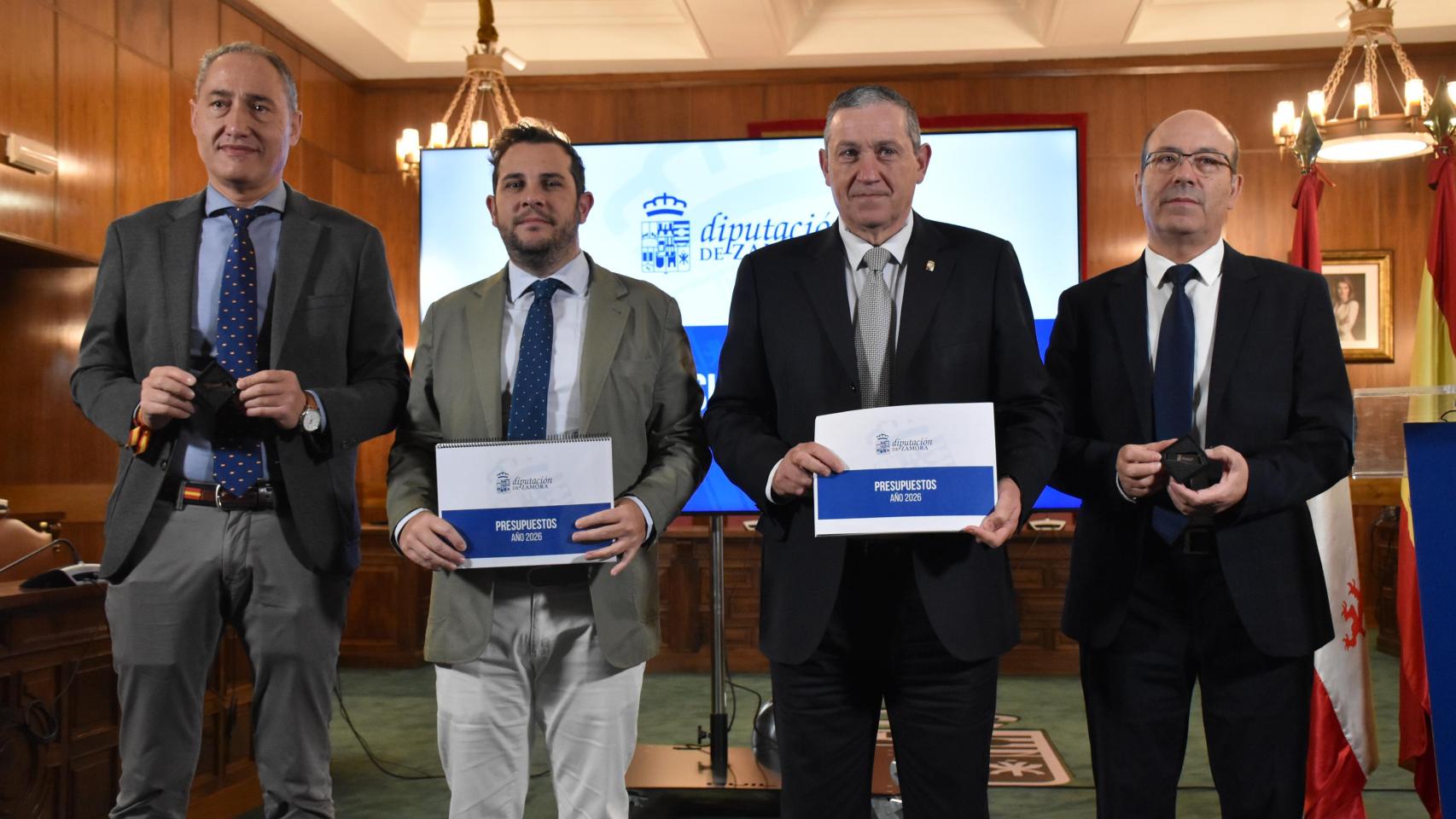 Javier Faúndez presenta los Presupuestos 2026 de la Diputación de Zamora